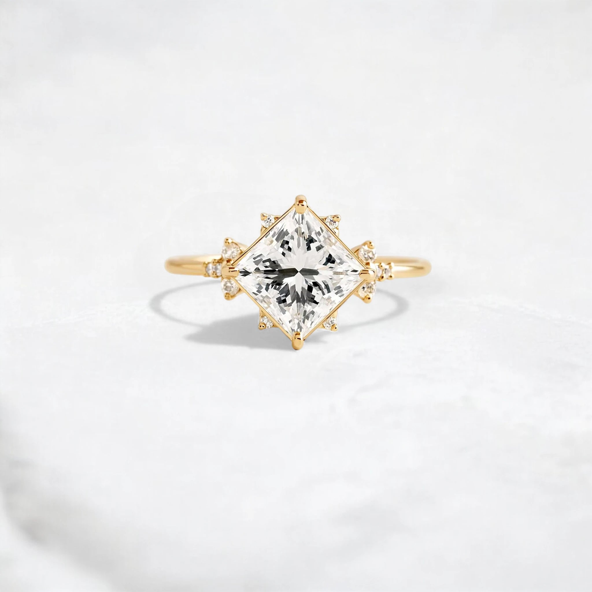 mossinite-2ct-focal-diamond-princess-cut-cluster-engagement-ring-1