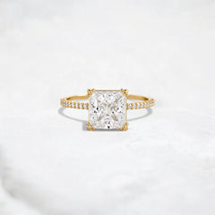 mossinite-diamond-princess-cut-2ct-pave-band-engagement-ring-1