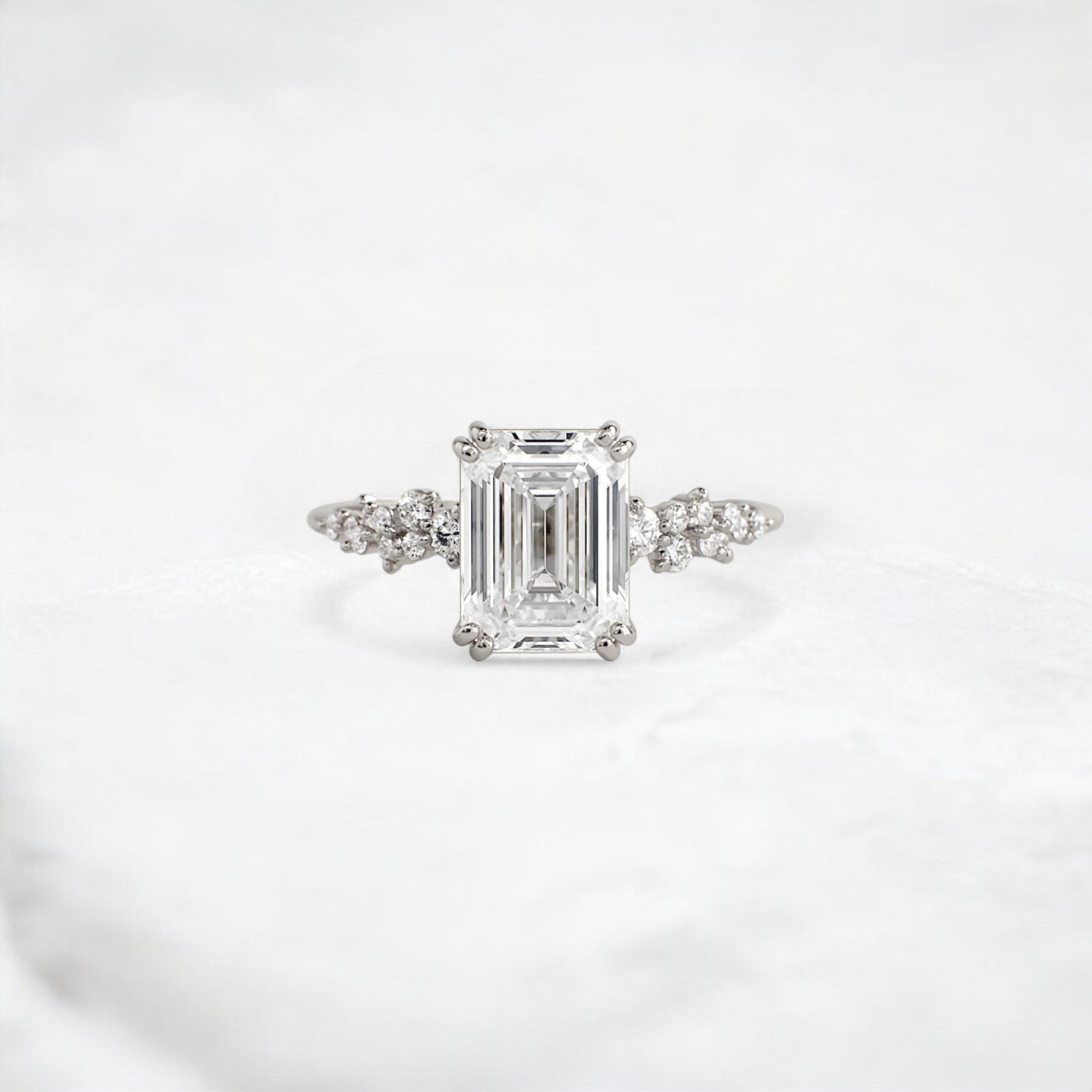 nova-whisper-emerald-cluster-shine-moissanite-engagement-ring-2-ct-platinum-gemfora-1