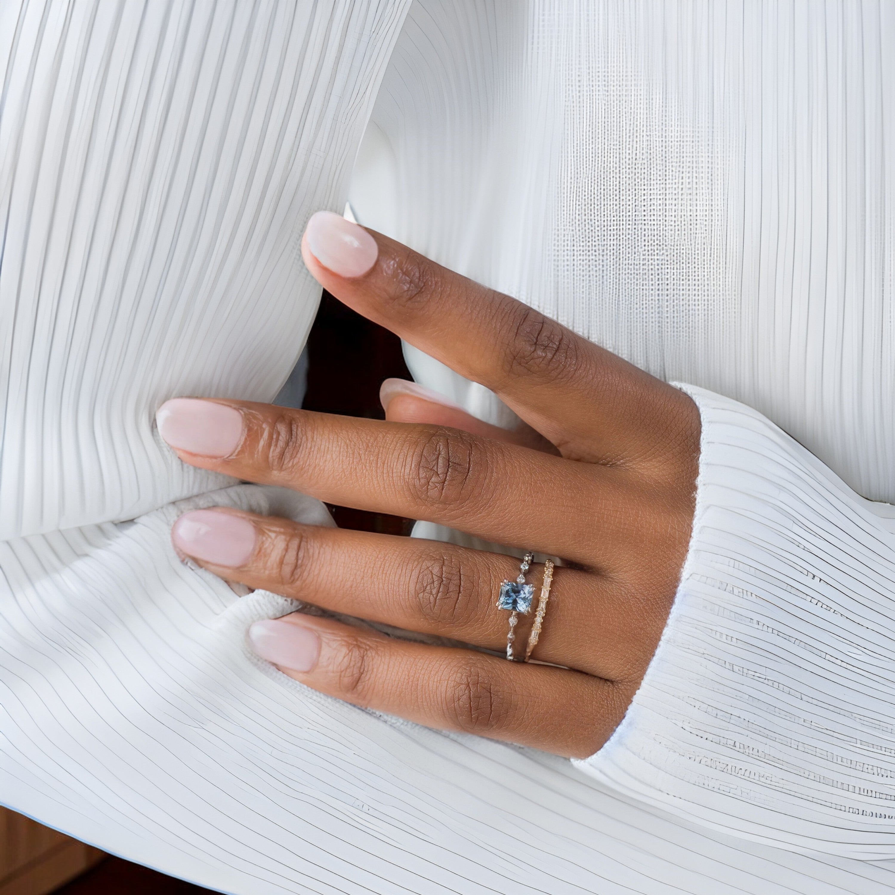 ocean-cristal-emerald-blue-pave-moissanite-engagement-ring-model-gemfora-1