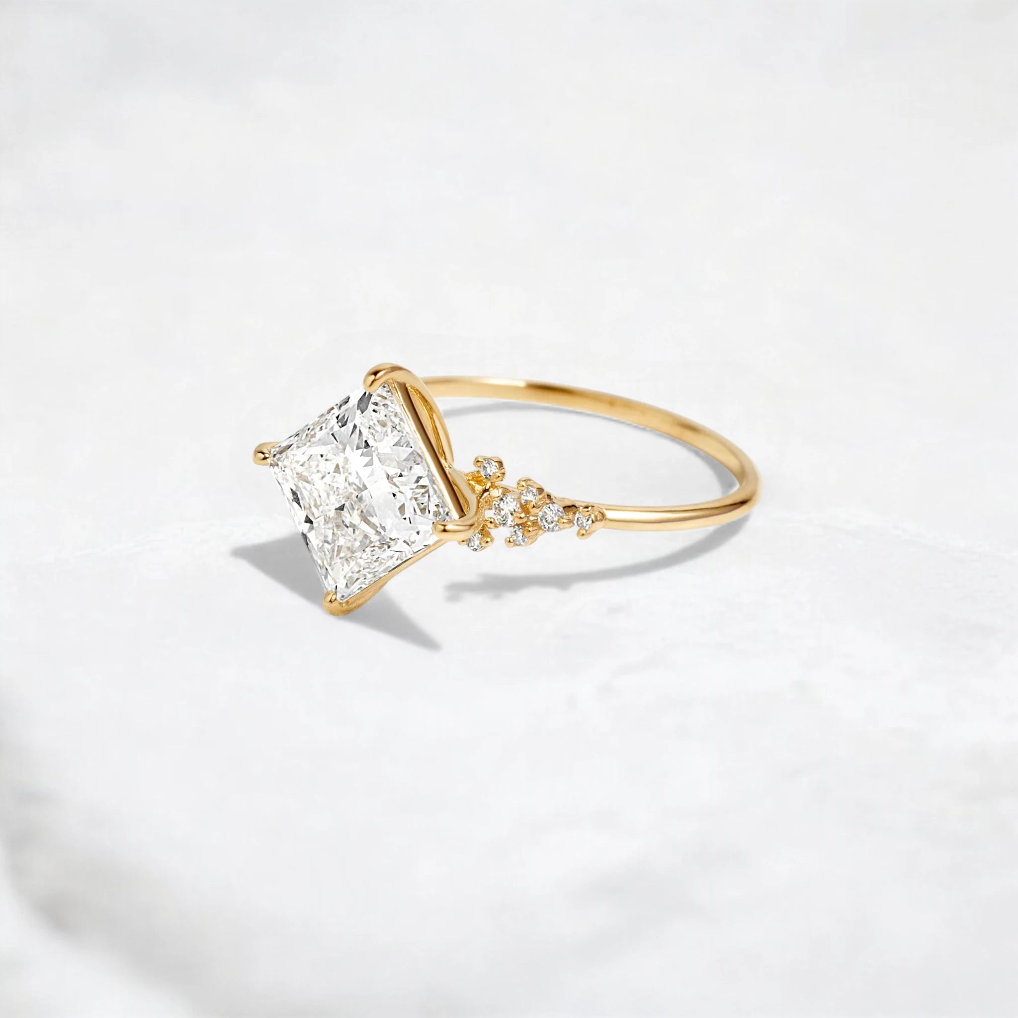 princess-cut-1.5ct-stone-cluster-band-engagement-ring-6