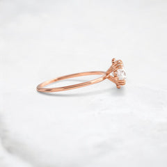 pure-halo-round-brilliant-moissanite-engagement-ring-1-ct-rose-gold-gemfora-3