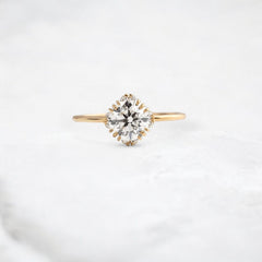 pure-halo-round-brilliant-moissanite-engagement-ring-1-ct-yellow-gold-gemfora-1