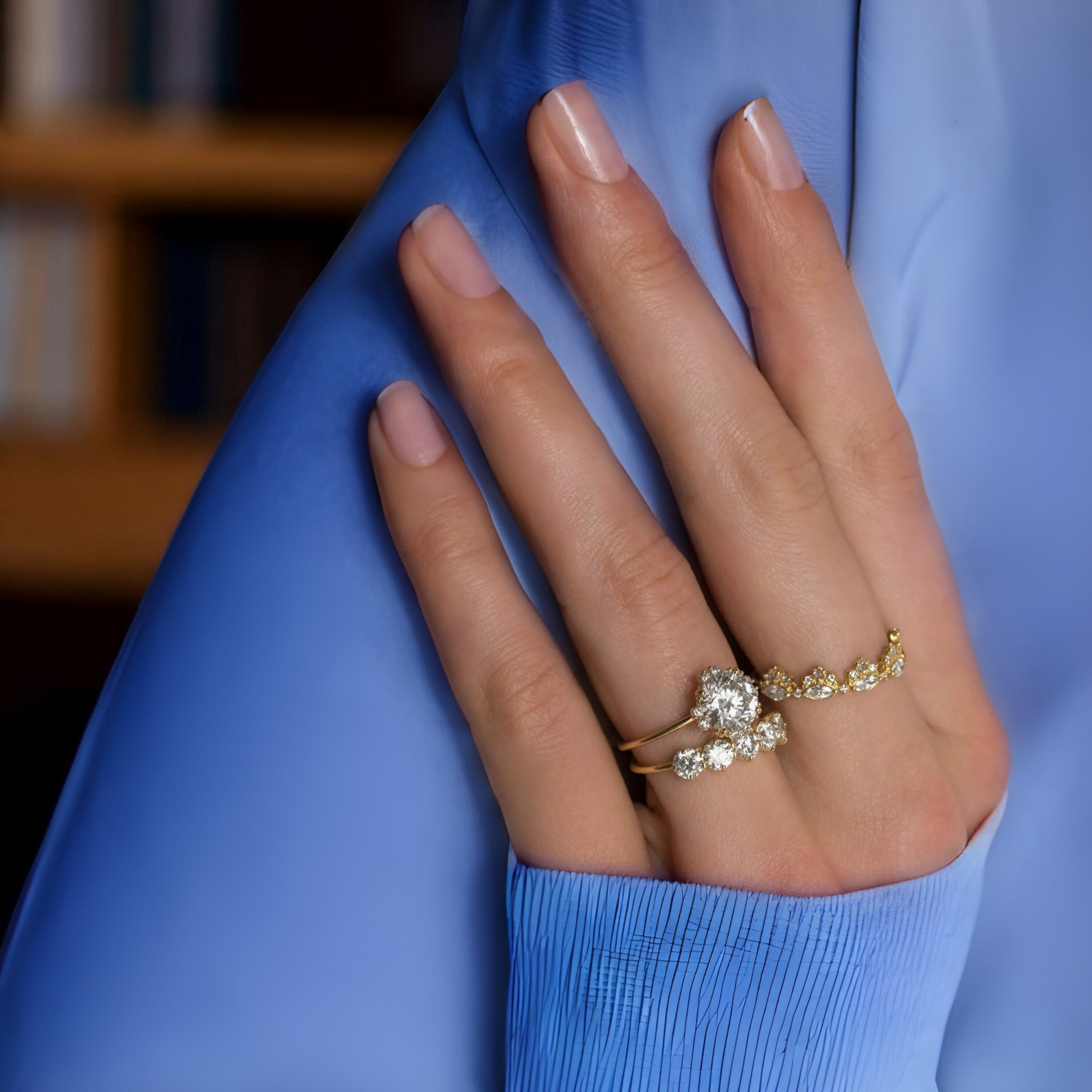 pure-halo-round-brilliant-moissanite-engagement-ring-model-1-ct-yellow-gold-gemfora-9