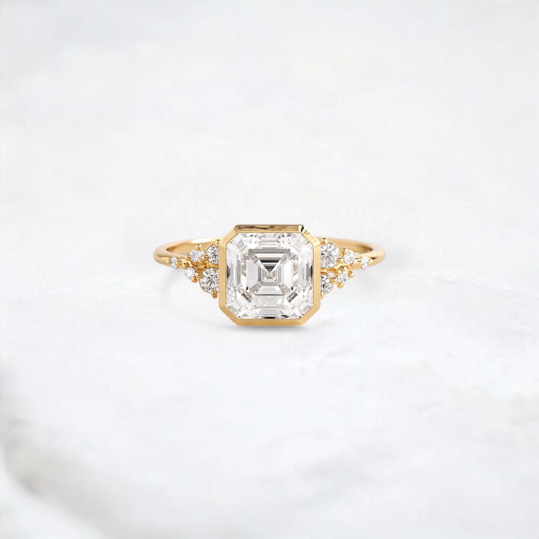 radiant-halo-asscher-bezel-set-2ct-cluster-engagement-ring-1