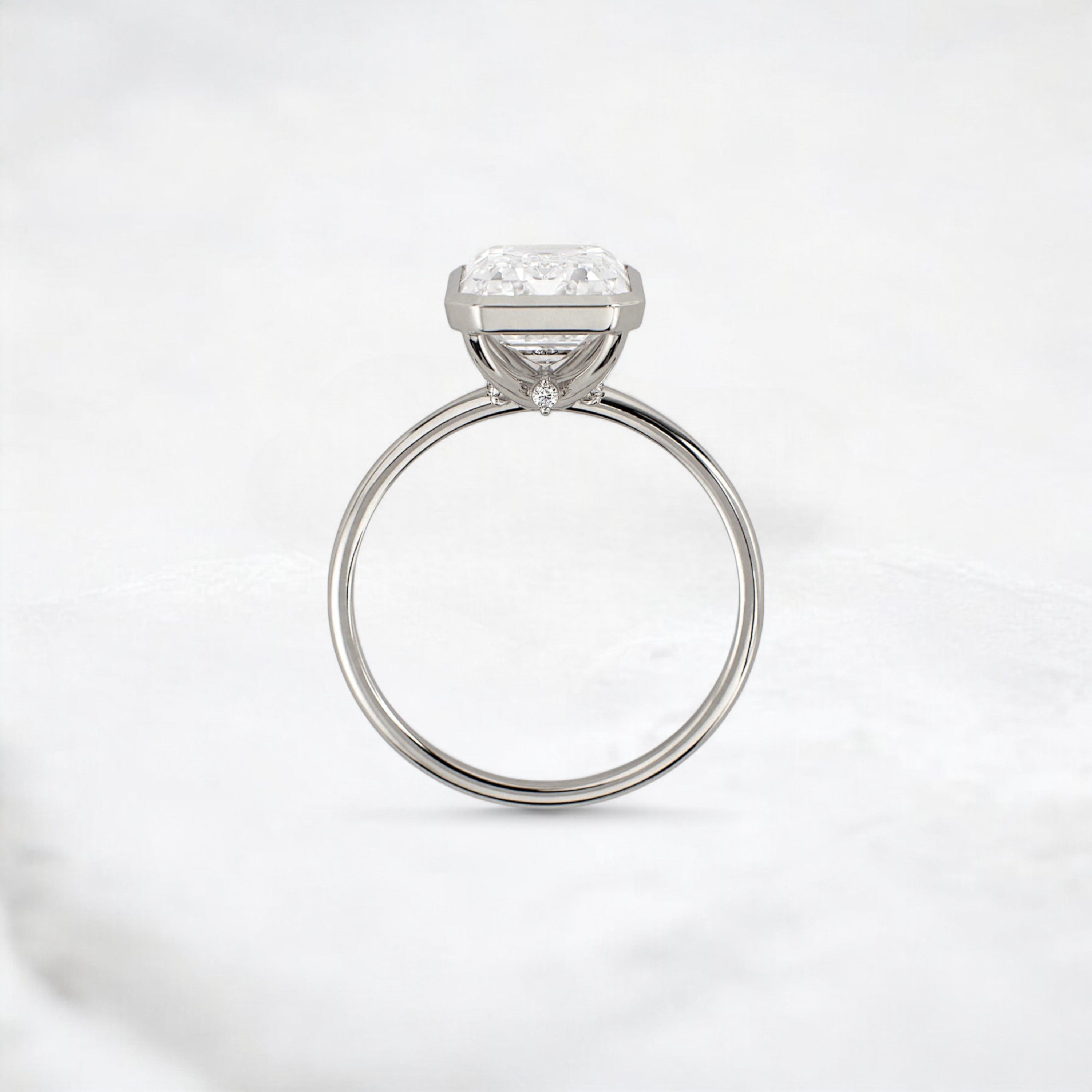 secret-glimmer-emerald-cut-bezel-moissanite-engagement-ring-4-ct-platinum-gemfora-4