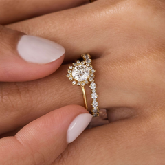 silent-halo-shine-round-moissanite-engagement-ring-model-gemfora-1