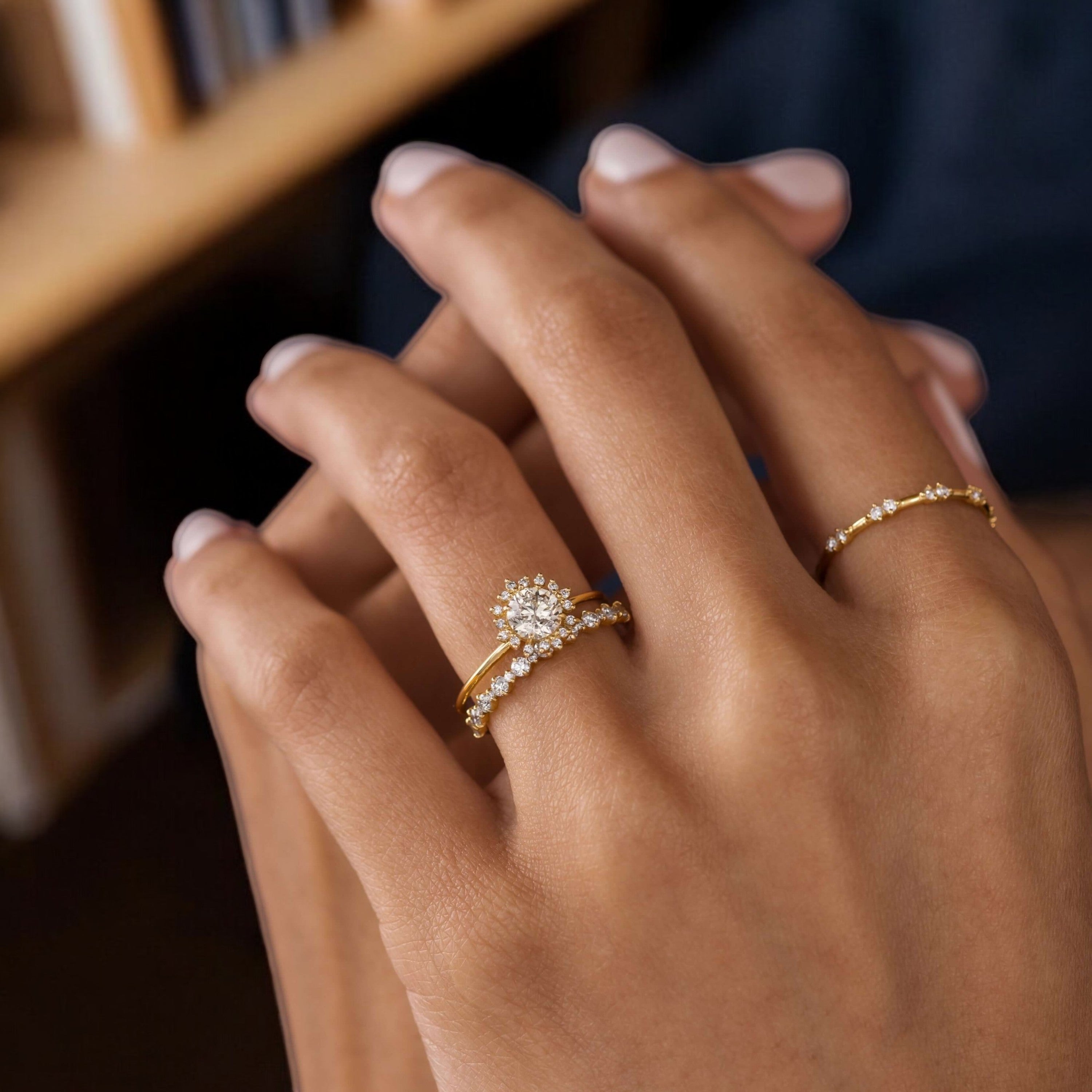 silent-halo-shine-round-moissanite-engagement-ring-model-gemfora-4