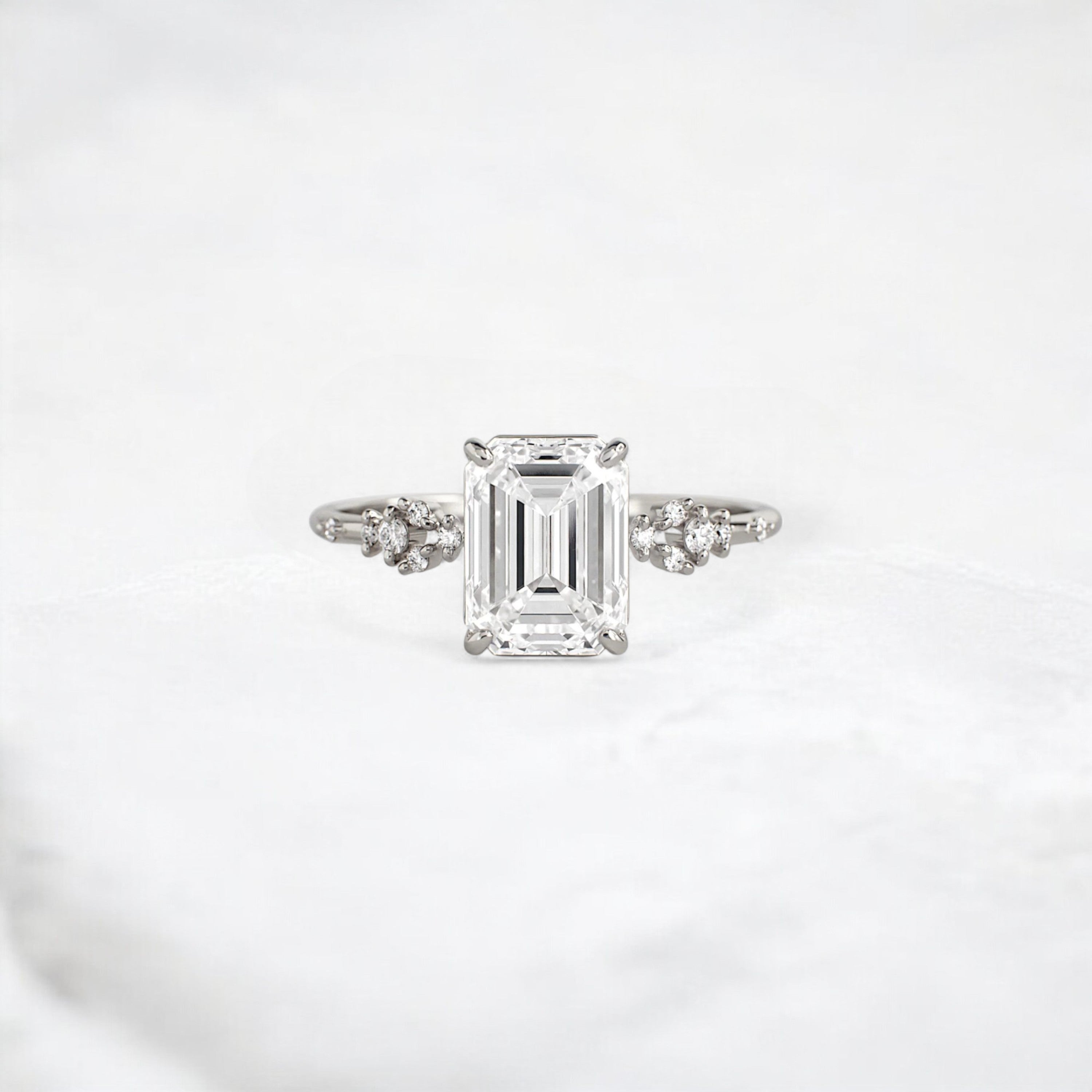 snowvine-crown-emerald-blossom-cluster-moissanite-engagement-ring-2-ct-platinum-gemfora-1