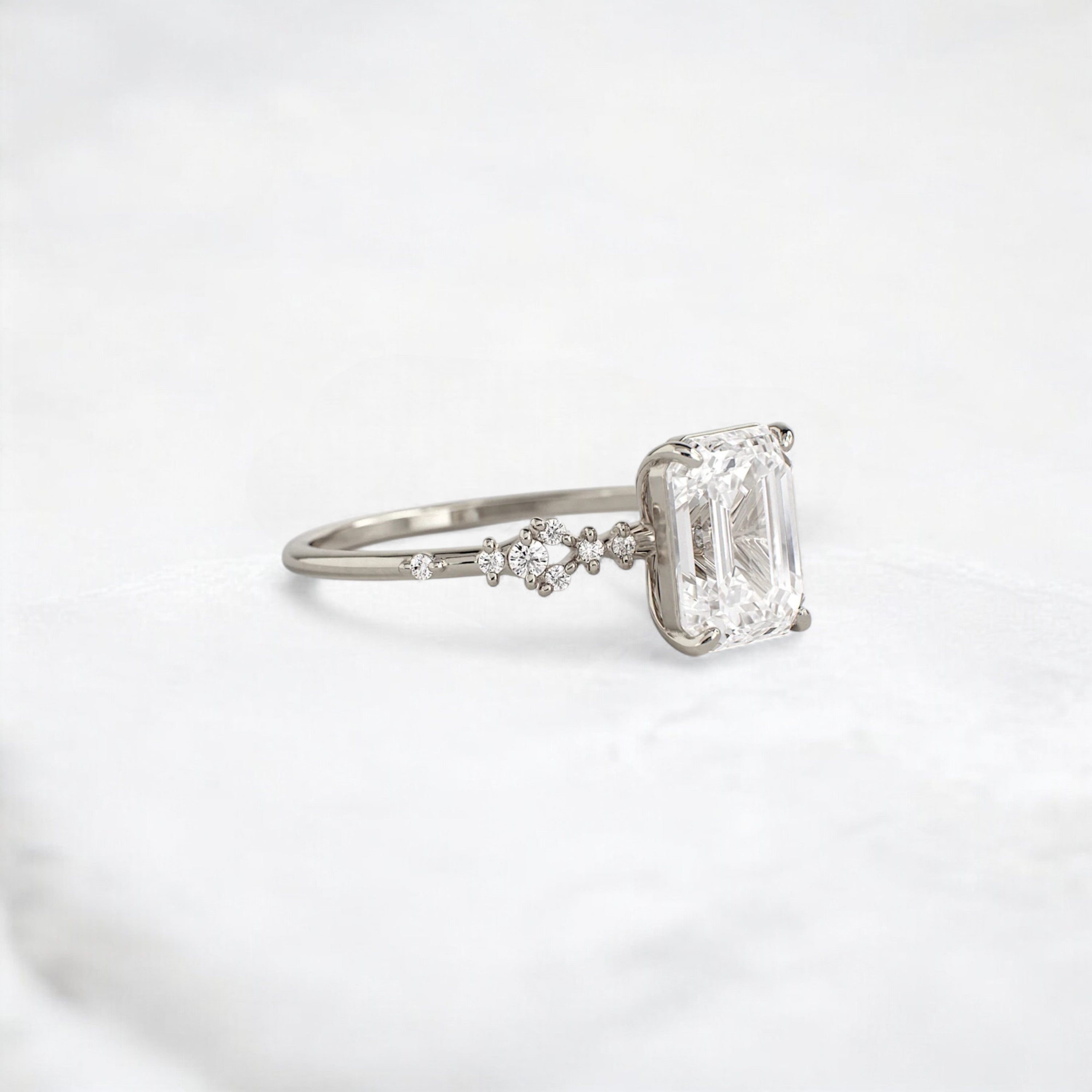 snowvine-crown-emerald-blossom-cluster-moissanite-engagement-ring-2-ct-white-gold-gemfora-2