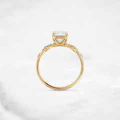 snowvine-crown-emerald-blossom-cluster-moissanite-engagement-ring-2-ct-yellow-gold-gemfora-4