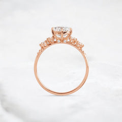 starborn-shine-round-cut-moissanite-engagement-ring-1-ct-rose-gold-gemfora-4