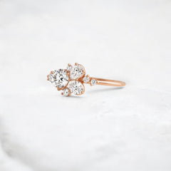 starpetal-whispers-round-cluster-love-engagement-ring-0-30-ct-rose-gold-gemfora-3