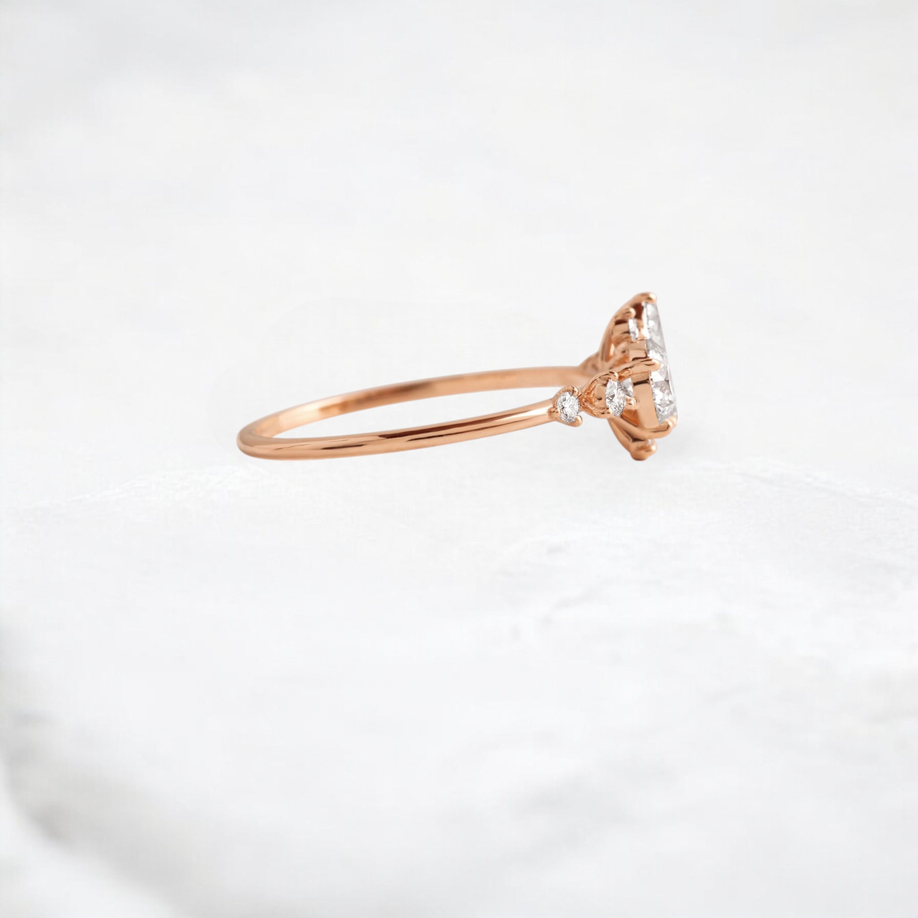 starpetal-whispers-round-cluster-love-engagement-ring-0-30-ct-rose-gold-gemfora-4