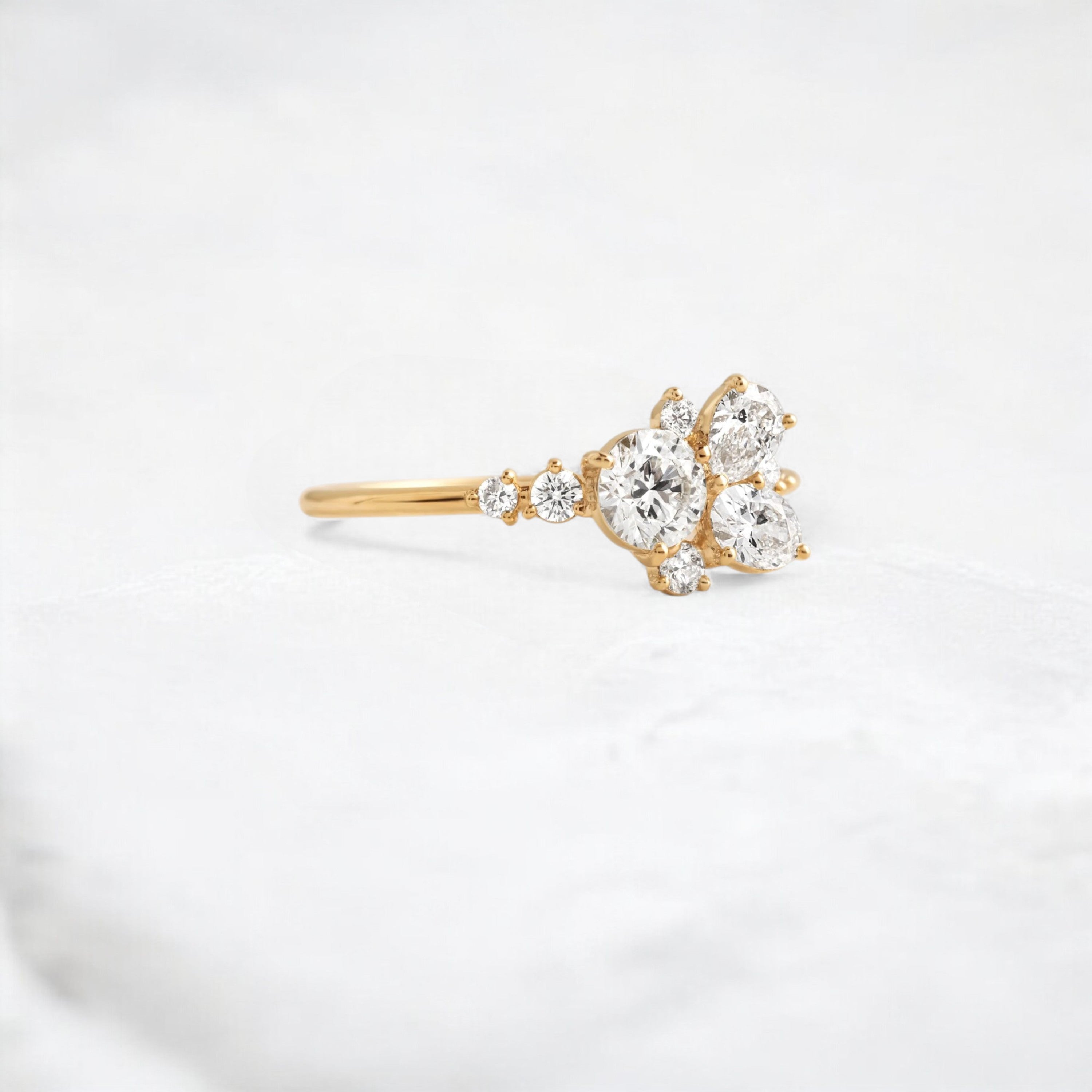 starpetal-whispers-round-cluster-love-engagement-ring-0-30-ct-yellow-gold-gemfora-2