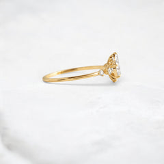 starpetal-whispers-round-cluster-love-engagement-ring-0-30-ct-yellow-gold-gemfora-4