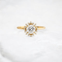 twilight-spark-radiant-round-moissanite-engagement-halo-ring-1-ct-yellow-gold-gemfora-1