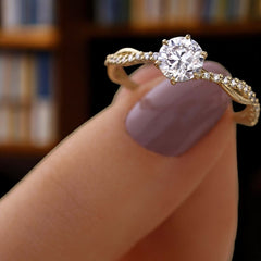 twist-of-love-round-cut-moissanite-pave-engagement-ring-model-gemfora-1