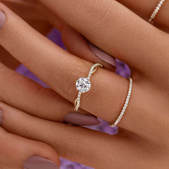 twist-of-love-round-cut-moissanite-pave-engagement-ring-model-gemfora-3