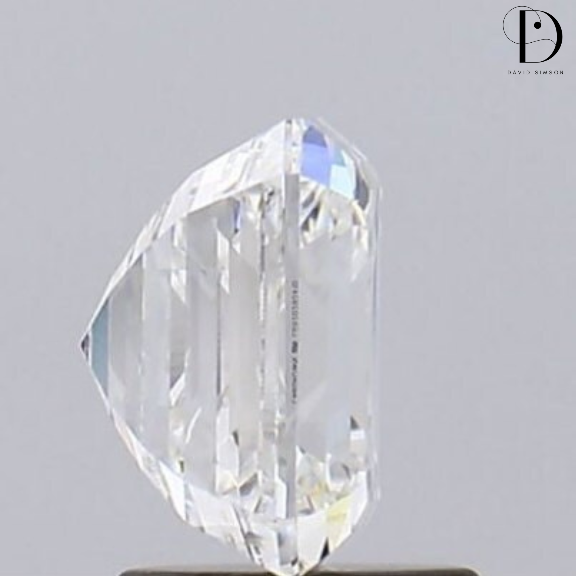 2.53CT Asscher Cut Lab-Grown Diamond