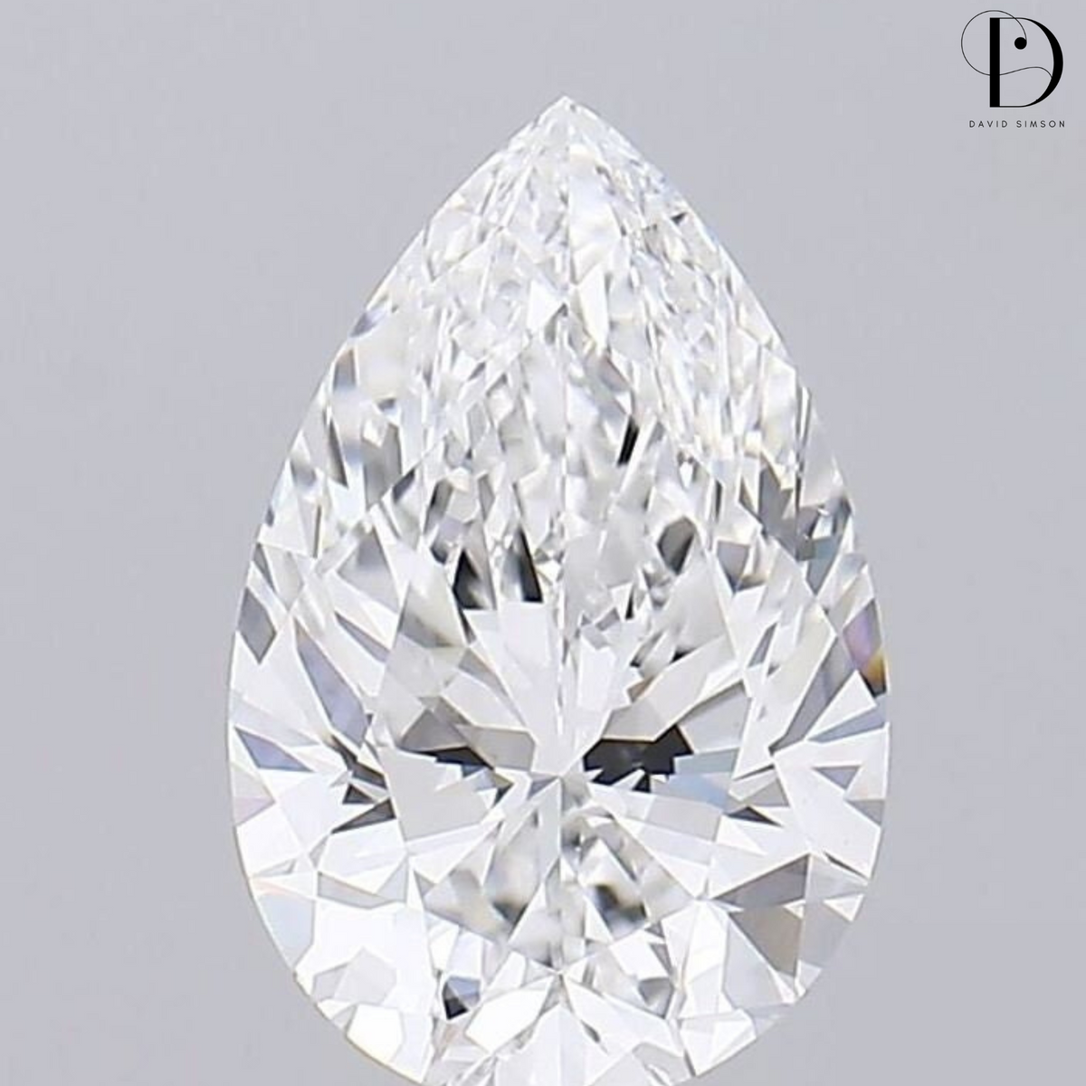 2.01CT Pear Cut Lab-Grown Diamond