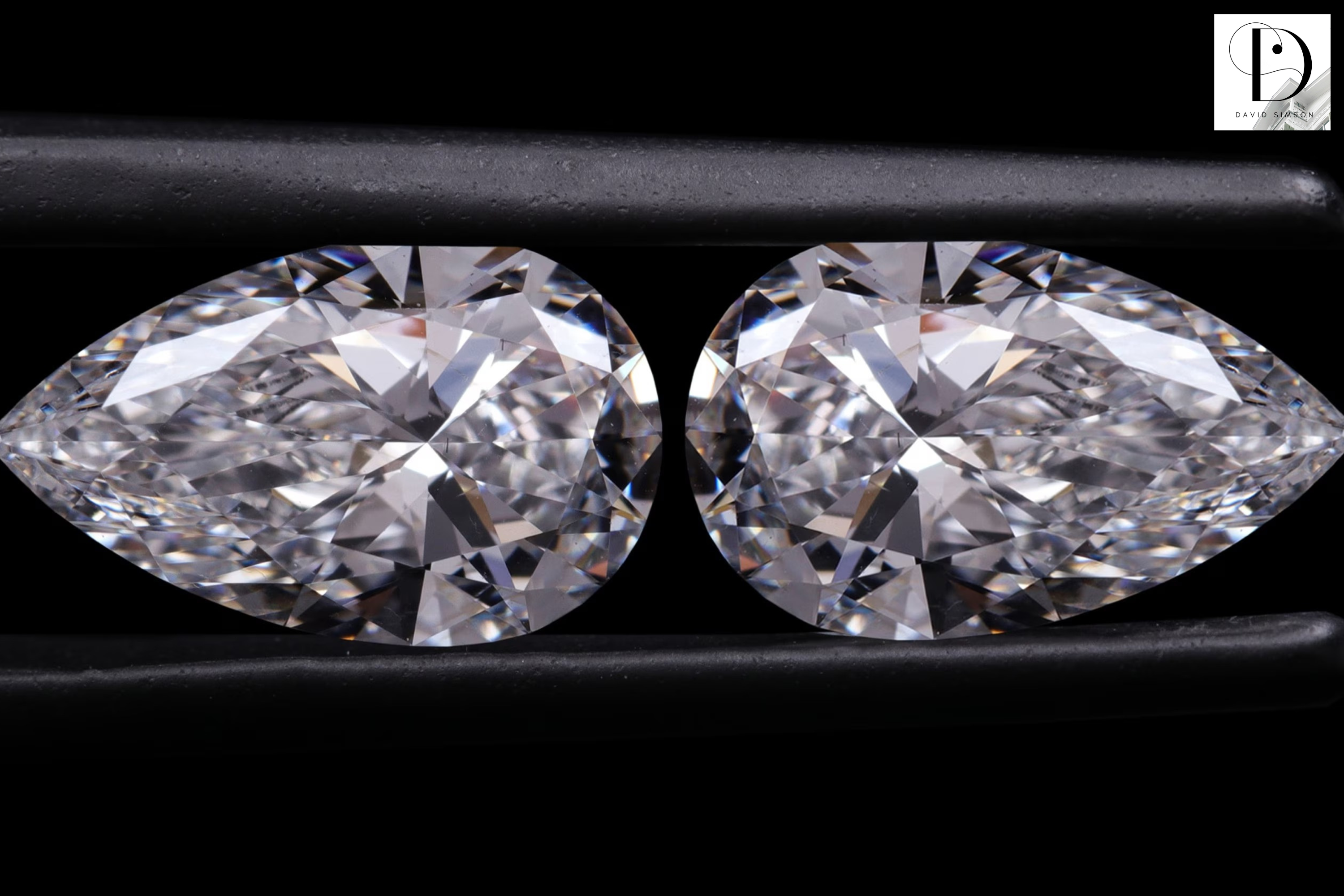 0.20CT Pear Cut Lab-Grown Diamond Pair