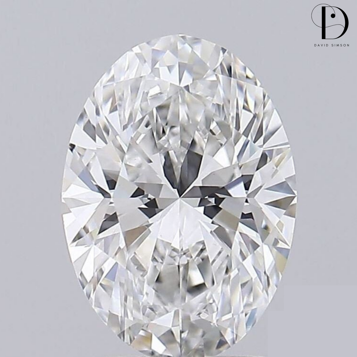 2.1CT Oval Cut Lab-Grown Diamond
