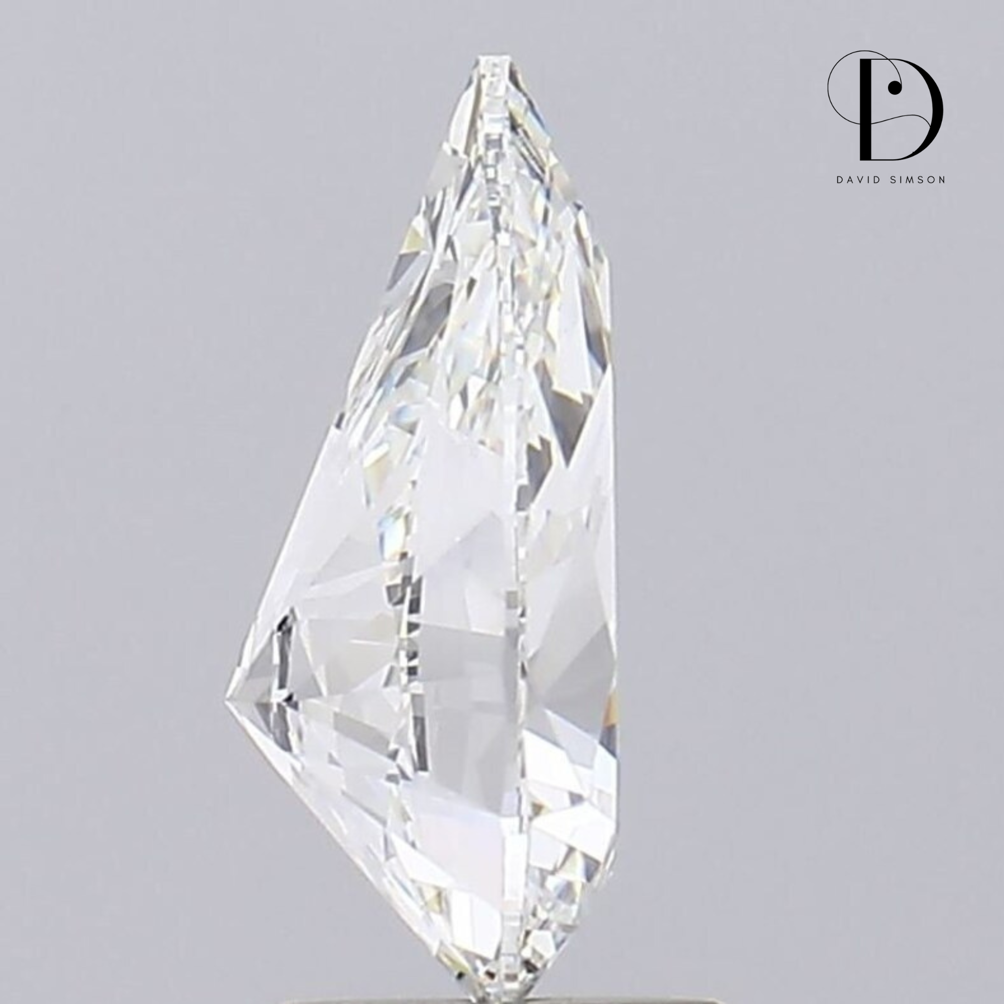 2.66CT Pear Cut Lab-Grown Diamond