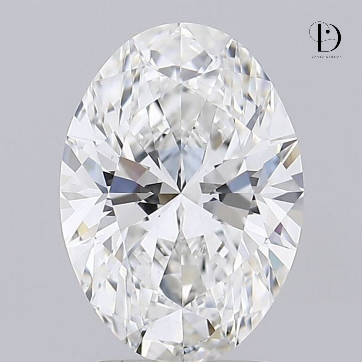 2.61CT Oval Cut Lab-Grown Diamond