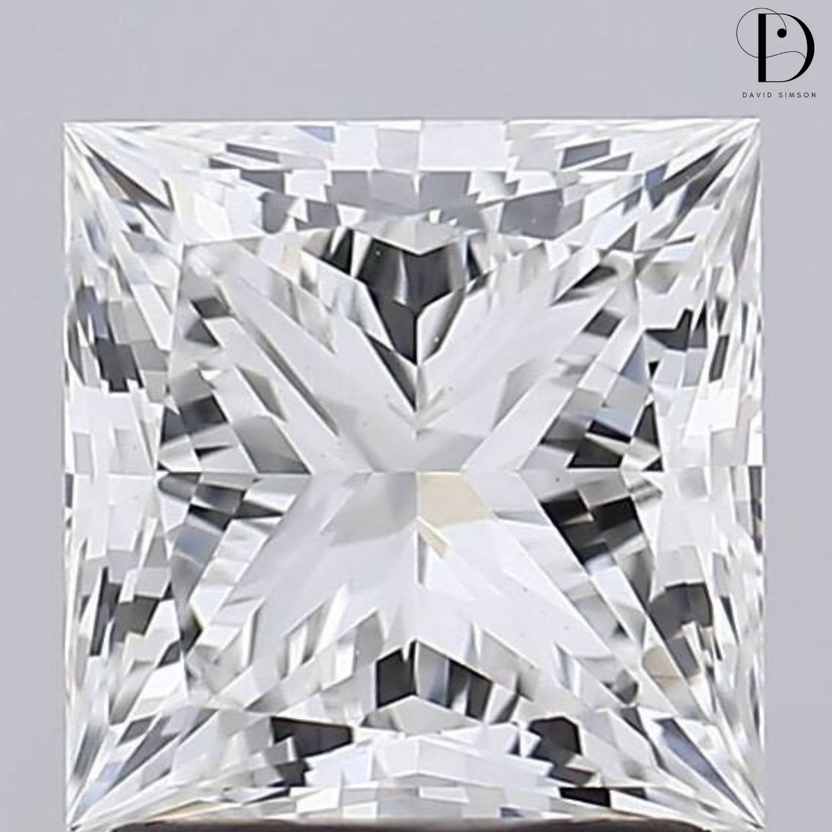 1.85CT Princess Cut Lab-Grown Diamond