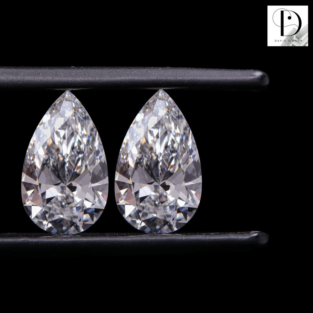 0.20CT Pear Cut Lab-Grown Diamond Pair