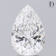 3.01CT Pear Cut Lab-Grown Diamond