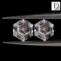 0.20CT Hexagon Lab-Grown Diamond Pair