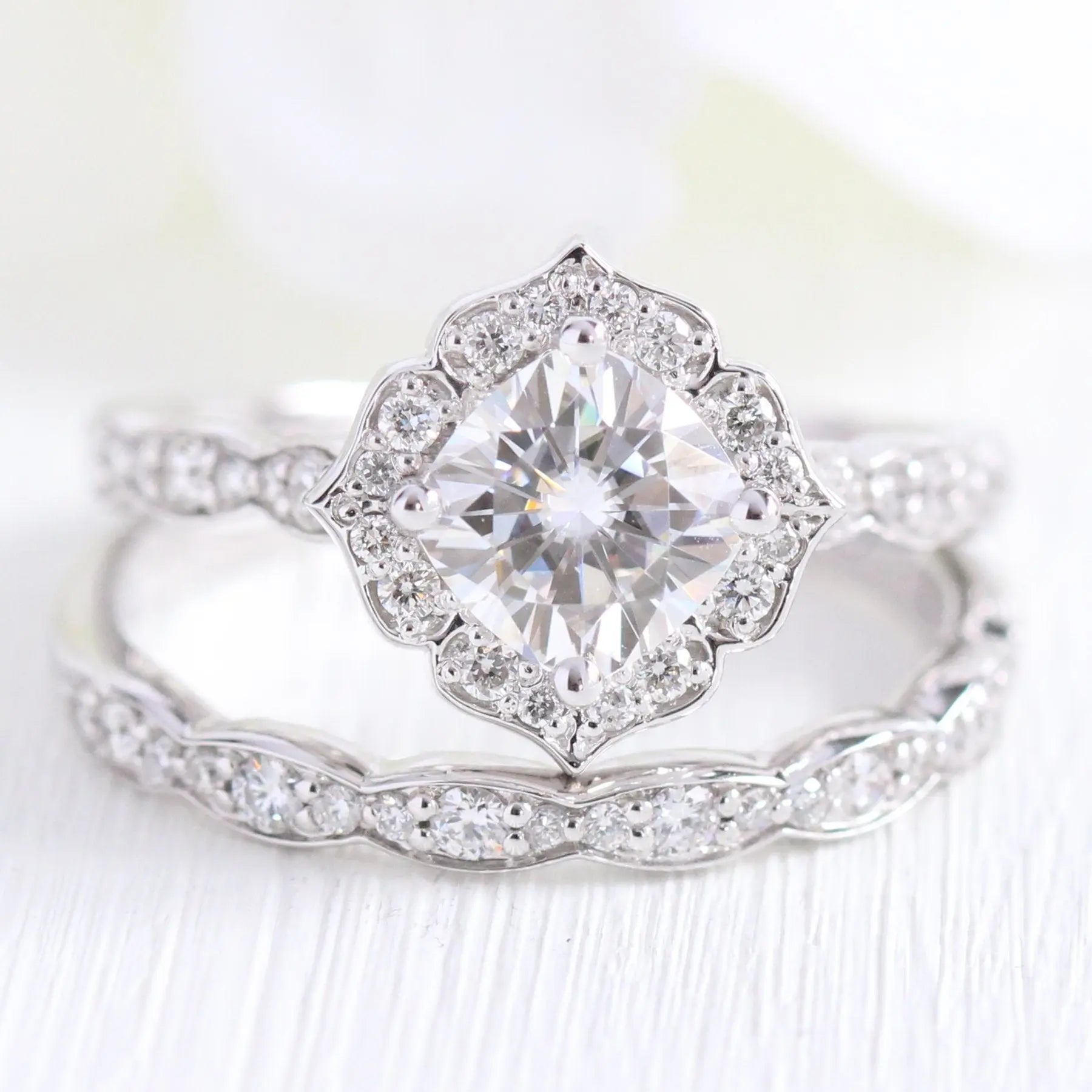 Moissanite Engagement Rings