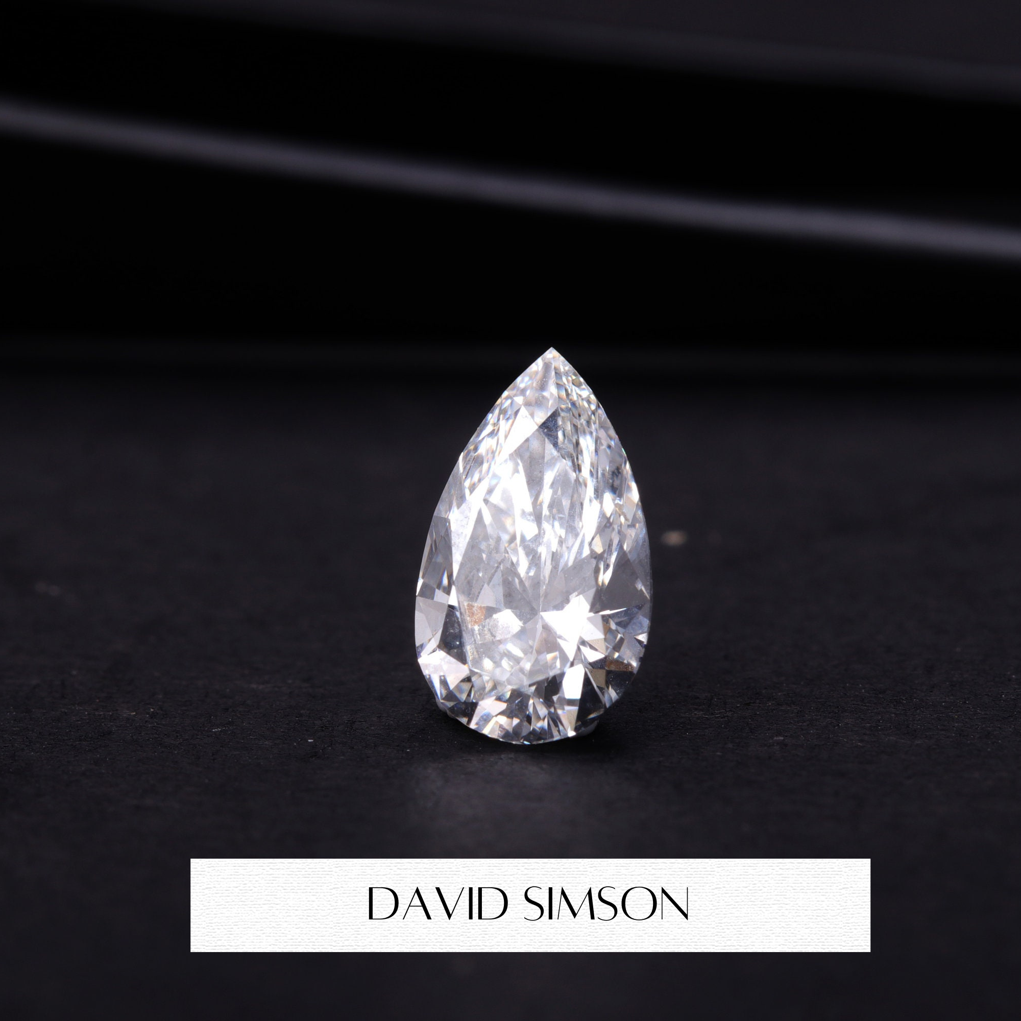 3.14CT Pear Cut Lab-Grown Diamond