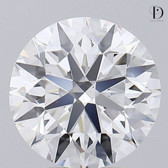 3.64CT Round Brilliant Cut Lab-Grown Diamond