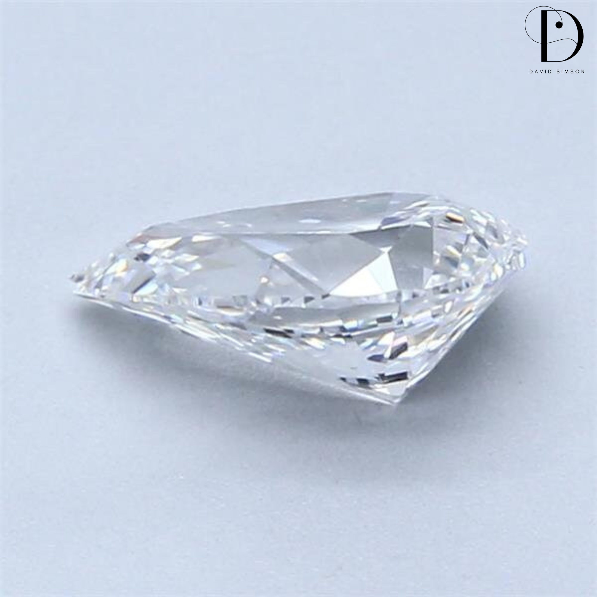1.0CT Pear Cut Lab-Grown Diamond