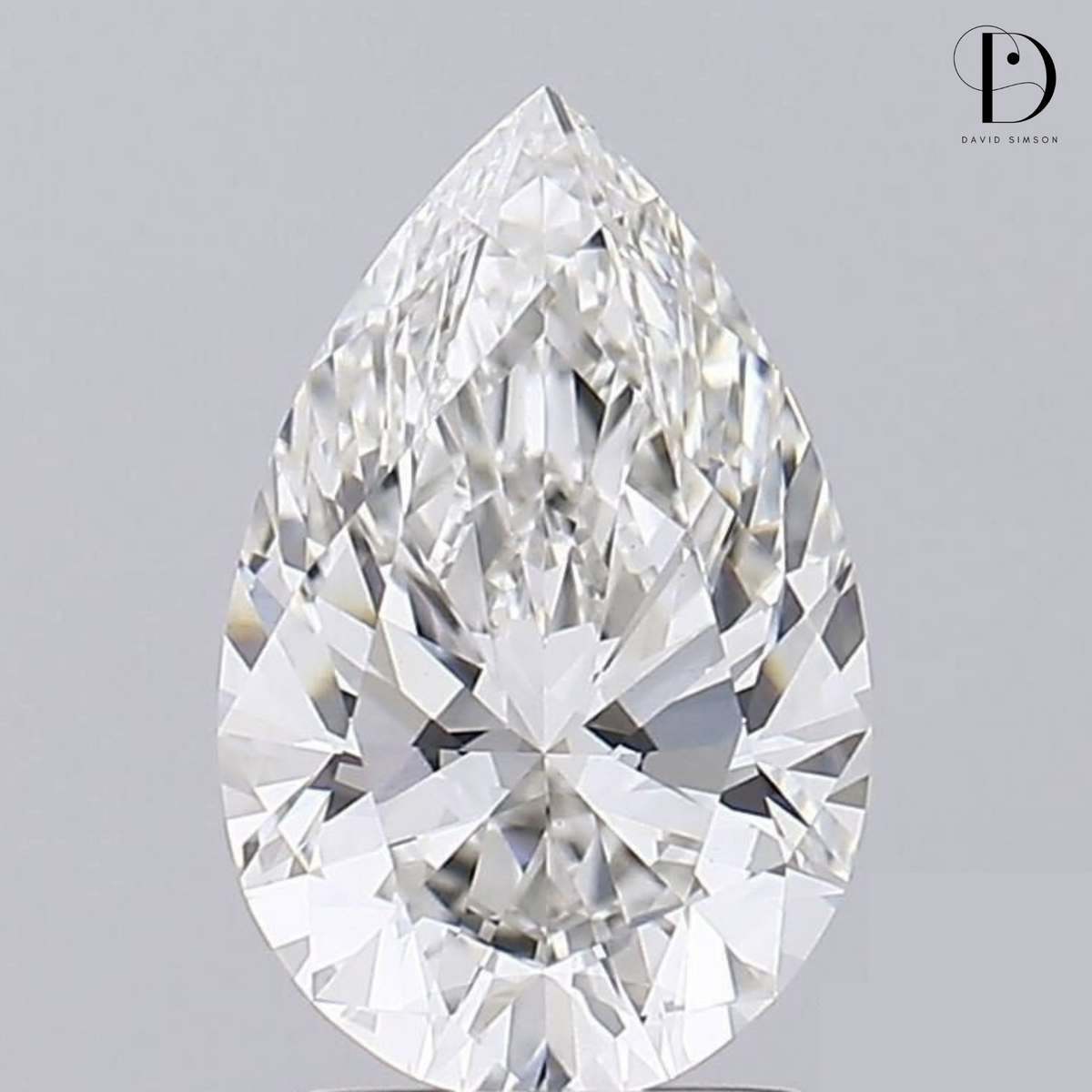 2.15CT Pear Cut Lab-Grown Diamond