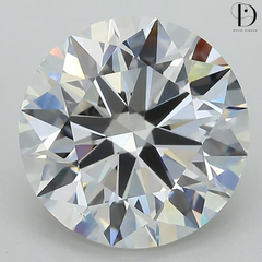3.23CT Round Brilliant Cut Lab-Grown Diamond