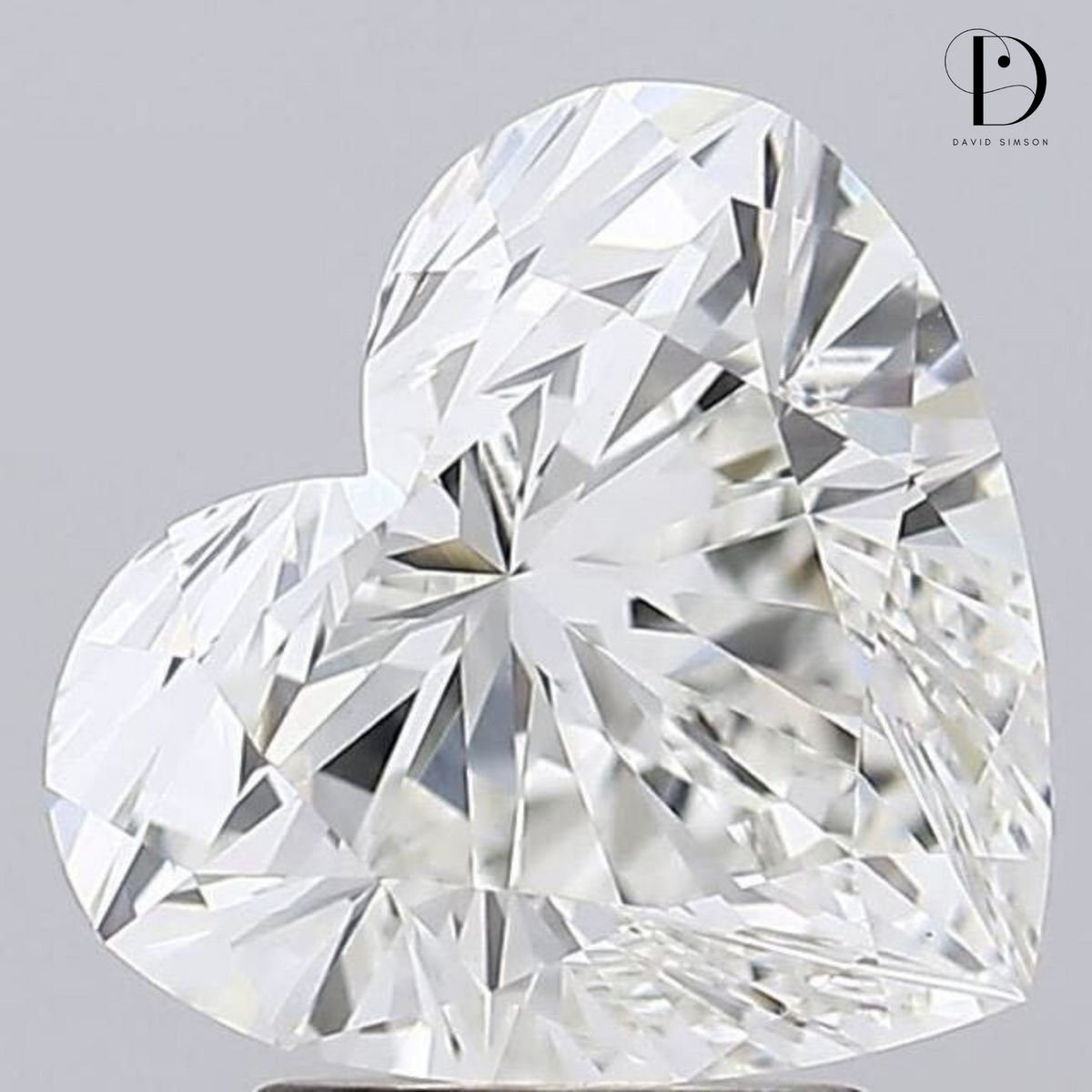 3.04CT Heart Cut Lab-Grown Diamond