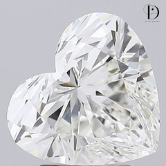 3.04CT Heart Cut Lab-Grown Diamond