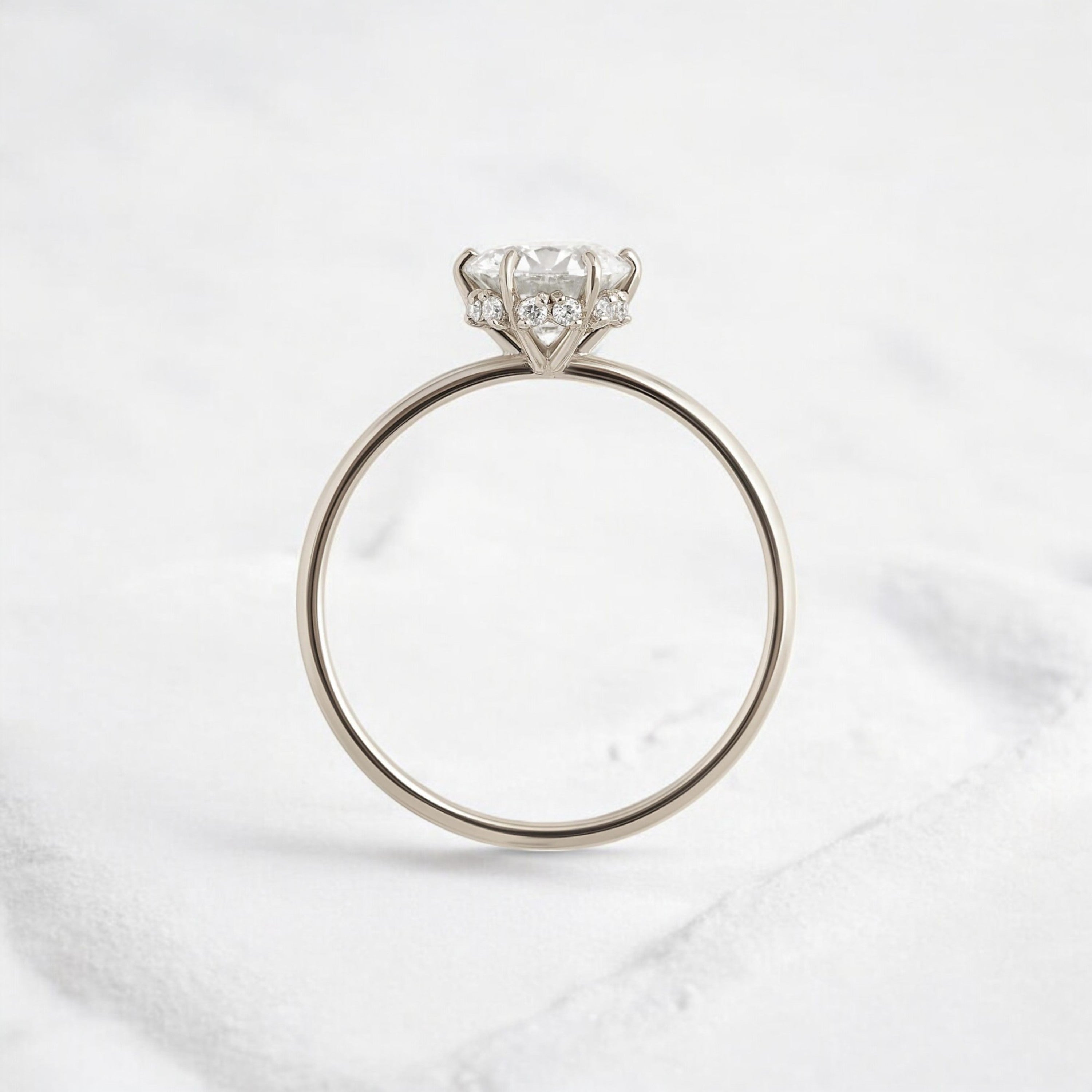 1ct-golden-round-cut-moissanite-diamond-engagement-ring-platinum-gemfora-3