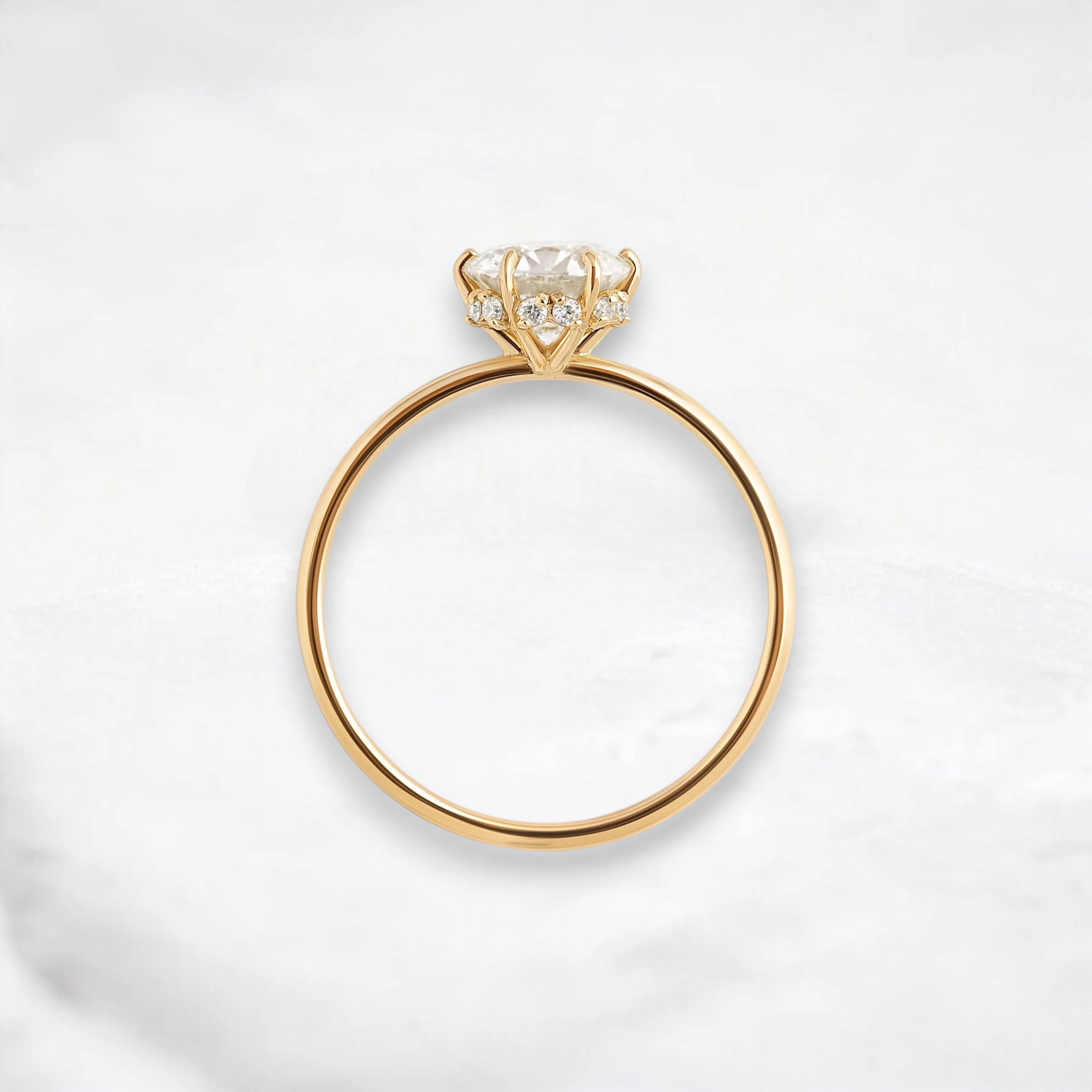 1ct-golden-round-cut-moissanite-diamond-engagement-ring-yellow-gold-gemfora-4