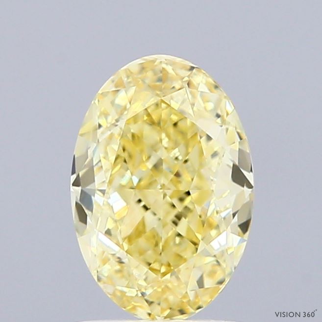 OV  CT Fancy Intense Blue VS1 Lab Grown Diamond