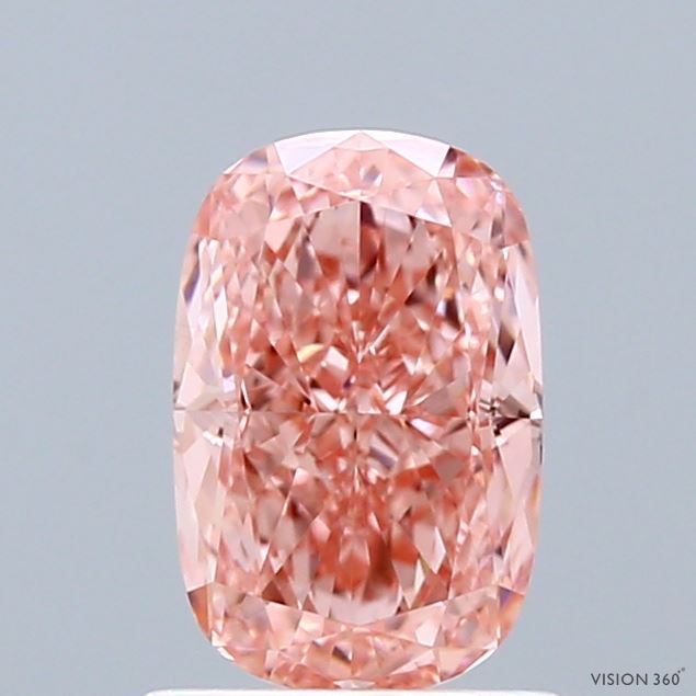 CU  CT Fancy Vivid Pink VVS2 Lab Grown Diamond