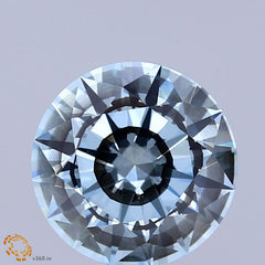 RD  CT Fancy Vivid Blue I1 Lab Grown Diamond