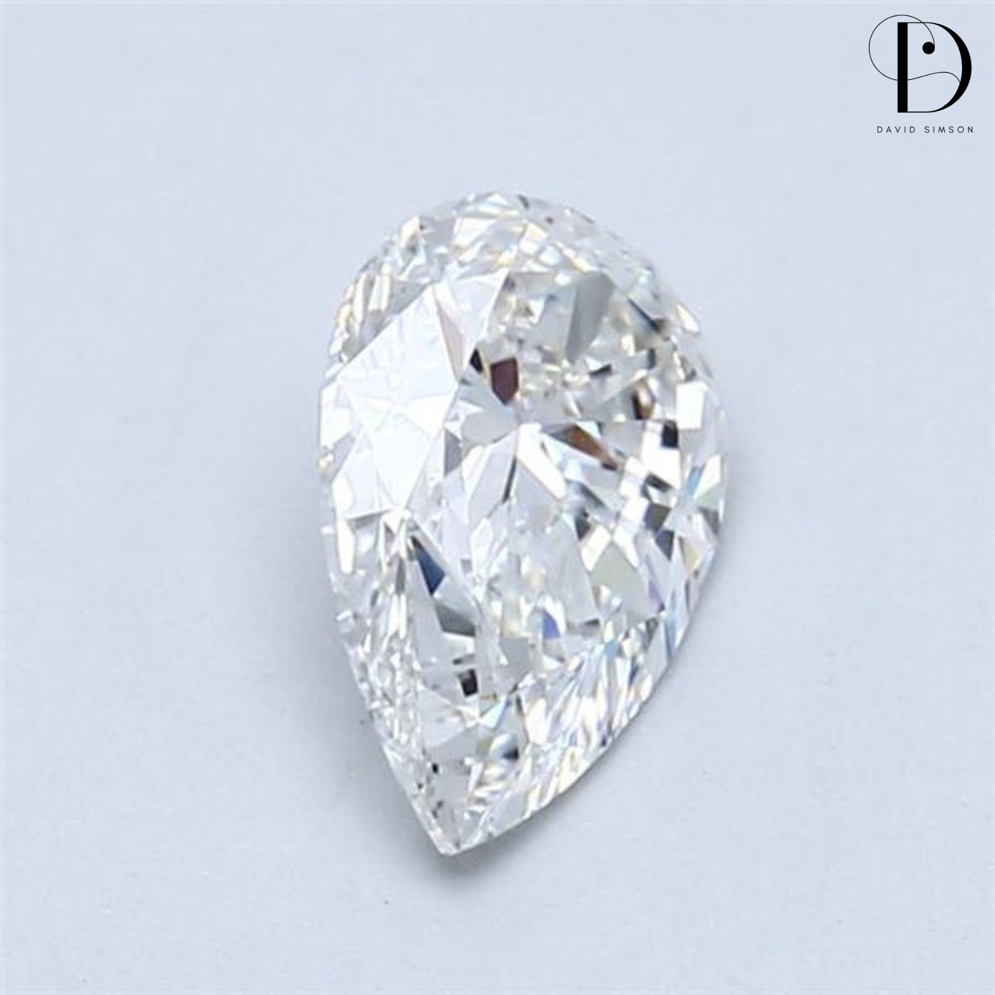 1.0CT Pear Cut Lab-Grown Diamond
