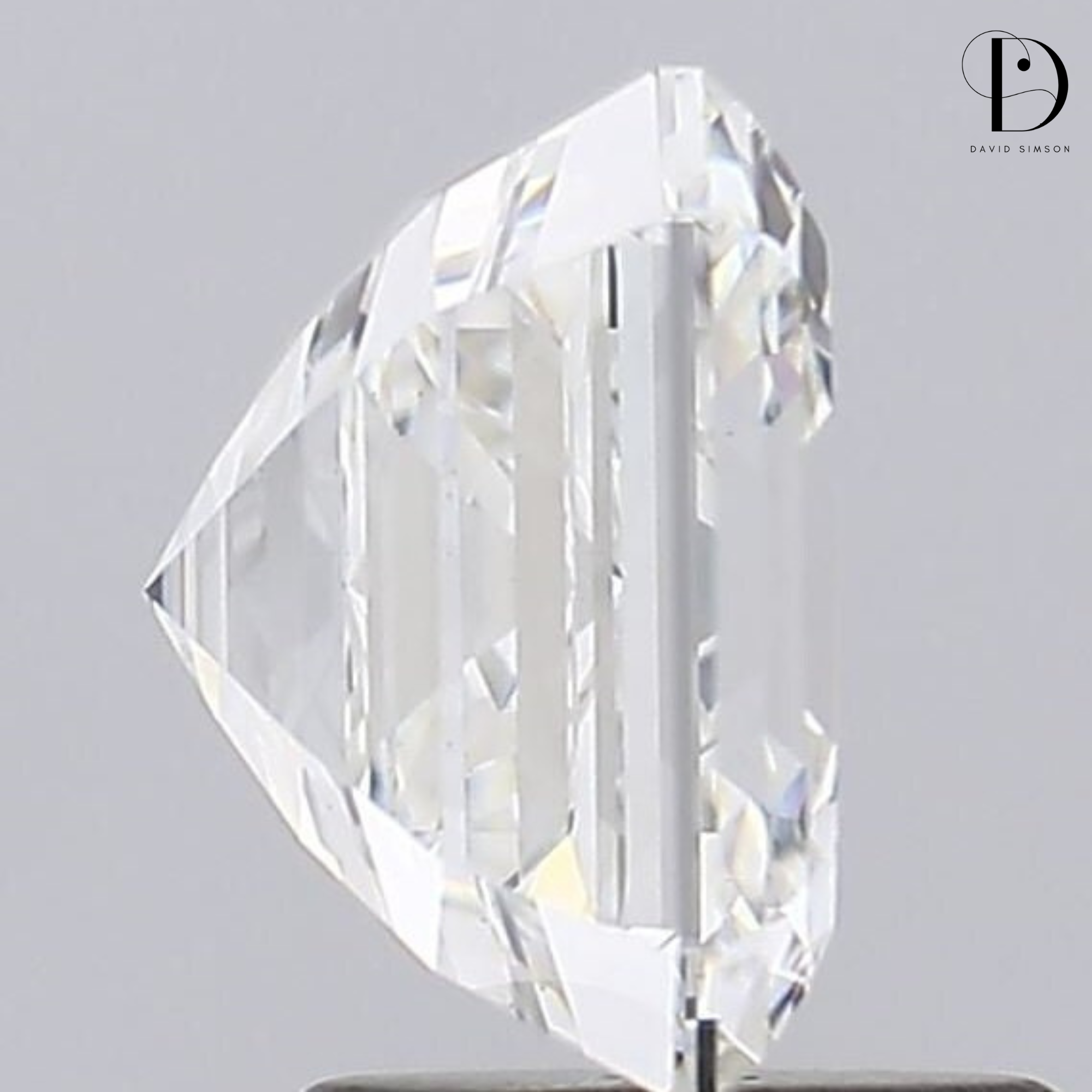2.87CT Asscher Cut Lab-Grown Diamond