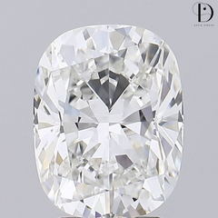 3.14CT Elongated Cushion Cut Lab-Grown Diamond