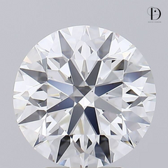 3.64CT Round Brilliant Cut Lab-Grown Diamond